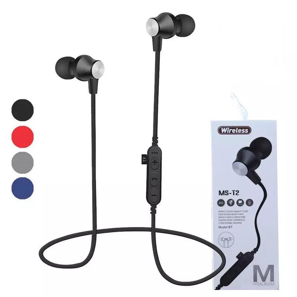 Auriculares Bluetooth com Microfone MS-T2