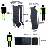 Máquina de pressoterapia / massajador de corpo inteiro com 5 equipamentos com 6 bolsas de ar