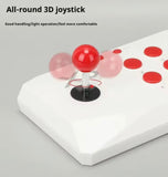 Consola PREMIUM com milhares de jogos com dois comandos sem fios Branca