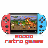 Consola portátil com milhares de jogos retro e multifunções