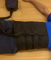 Macchina per pressoterapia corpo/massaggiatore per gambe, pancia e braccia con compressione dell'aria