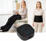 Máquina de Pressoterapia para Pernas e Abdómen / Massajador de Pernas e Cintura com Compressão de Ar