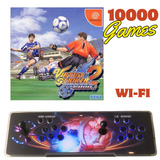 Consola Pandora Box Retroiluminada com 10000 jogos retro e jogos 3D e sistema de som Edição Especial Virtua Striker 2