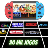 Consola portátil con 20 mil juegos retro