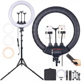 RingLight con soporte para teléfono celular - 46 cm 