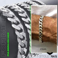 Pulsera de acero para hombre cod. H6