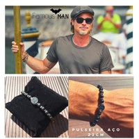 Pulsera de acero para hombre cod. H2