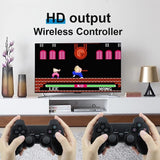 Consola com milhares de jogos retro e 2 comandos sem fios
