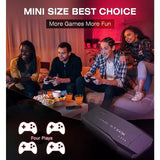 Consola com milhares de jogos retro e 2 comandos sem fios