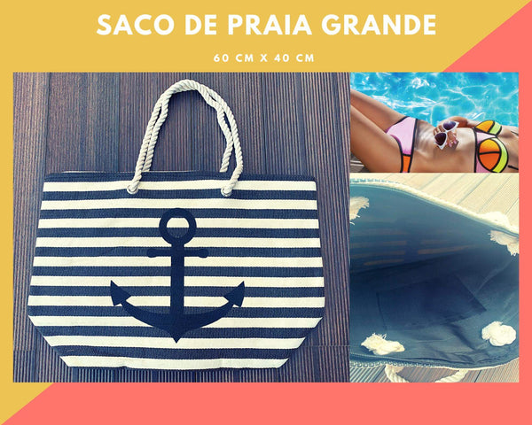 Saco de praia grande