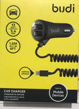 Carregador/Adaptador Auto c/2portas USB